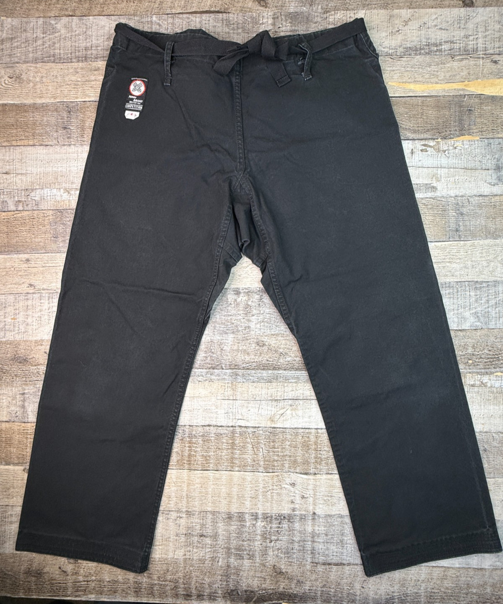 Ronin Brand Uniform Competition Karate GI Pants Belt Cotton Size 4 Martial Arts